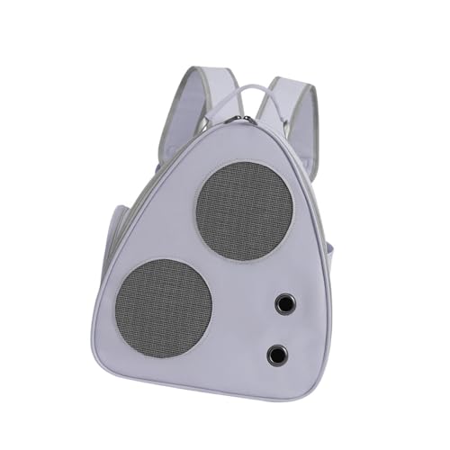 KESOTO Haustiertasche, Reisetragetasche für Kleintiere, atmungsaktive Katzen-Outdoor-Tasche, Hundetragetasche zum Radfahren, für Hunde unter 4 kg, zum, Grau KESOTO Haustiertasche, Reisetragetasche für Kleintiere, atmungsaktive Katzen-Outdoor-Tasche, Hundetragetasche zum Radfahren, für Hunde unter 4 kg, zum, Grau von KESOTO