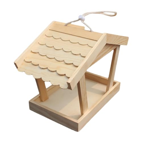 KESOTO Hölzerne Vogelfutterleiter Draußen Leicht zu Reinigen Squirrel Feeder KESOTO Hölzerne Vogelfutterleiter Draußen Leicht zu Reinigen Squirrel Feeder von KESOTO