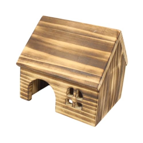 KESOTO Holzversteck für Kleine Tiere Im Käfig für Chinchilla Und Hamster, S KESOTO Holzversteck für Kleine Tiere Im Käfig für Chinchilla Und Hamster, S von KESOTO