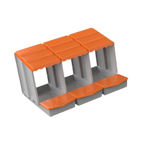 KESOTO Hühnerlegekasten, Hühnerstall, stabil, komfortabel, Hühnernistkasten, Hühnernistkasten für Geflügel, Enten, die Eier nach Hause Legen, Orange, M KESOTO Hühnerlegekasten, Hühnerstall, stabil, komfortabel, Hühnernistkasten, Hühnernistkasten für Geflügel, Enten, die Eier nach Hause Legen, Orange, M von KESOTO