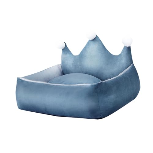 KESOTO Hundebett, Hundesofa, Bett, Couch, Katzenbetten für Hauskatzen, Haustier-Schlafmatte für große, mittelgroße und kleine Hunde, Blau, S KESOTO Hundebett, Hundesofa, Bett, Couch, Katzenbetten für Hauskatzen, Haustier-Schlafmatte für große, mittelgroße und kleine Hunde, Blau, S von KESOTO