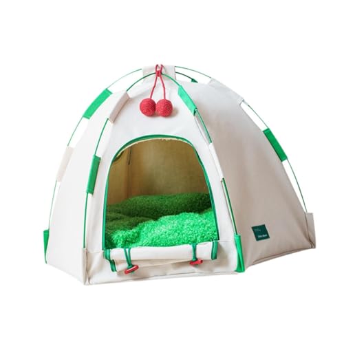 KESOTO Hundebett, Tipi, Katzenhaus, Höhle, tragbares Haustierzubehör, Kätzchenzelt, Katzenhaus für Kleintiere, Kätzchen, kleine Hunde, Camping im Freien, KESOTO Hundebett, Tipi, Katzenhaus, Höhle, tragbares Haustierzubehör, Kätzchenzelt, Katzenhaus für Kleintiere, Kätzchen, kleine Hunde, Camping im Freien, von KESOTO