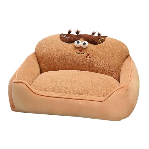KESOTO Hundebettmatte, Hundesofabett, Couch, Kätzchenbett, Haustierbedarf, waschbar, Katzennest, Katzenbetten für Hauskatzen, Hundeschlafplatz für kleine, L KESOTO Hundebettmatte, Hundesofabett, Couch, Kätzchenbett, Haustierbedarf, waschbar, Katzennest, Katzenbetten für Hauskatzen, Hundeschlafplatz für kleine, L von KESOTO