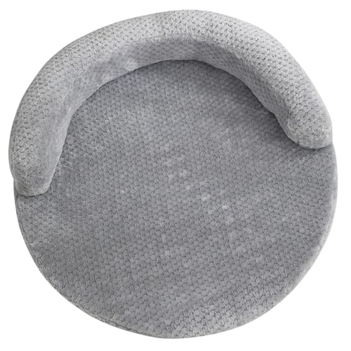 KESOTO Hundebettmatte, Katzensofa, gemütliche Hundehütte, Haustierschlafbett, Haustierbett für Katzen, kleine Hunde, Kätzchen, Hellgrau, M KESOTO Hundebettmatte, Katzensofa, gemütliche Hundehütte, Haustierschlafbett, Haustierbett für Katzen, kleine Hunde, Kätzchen, Hellgrau, M von KESOTO