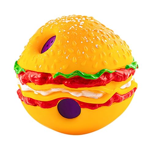 KESOTO Hundespielzeugball, aktiver Rollball, Hunde, selbstspielendes Training, lustiger Quietschton, Hundepuzzle-Spielball für mittelgroße und große Hunde, 10cm KESOTO Hundespielzeugball, aktiver Rollball, Hunde, selbstspielendes Training, lustiger Quietschton, Hundepuzzle-Spielball für mittelgroße und große Hunde, 10cm von KESOTO