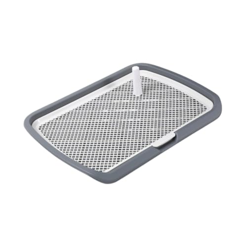 KESOTO Hundetöpfchen Toiletten PIPI Pad Halter, Pee Mesh Trainingstablett, Indoor Hundetraining Toilette für Hunde Und Welpen, Grau KESOTO Hundetöpfchen Toiletten PIPI Pad Halter, Pee Mesh Trainingstablett, Indoor Hundetraining Toilette für Hunde Und Welpen, Grau von KESOTO