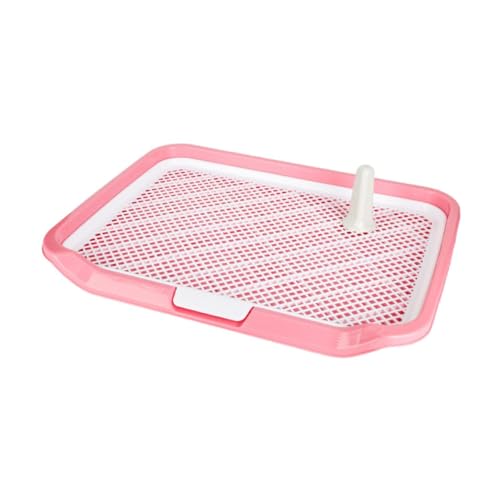 KESOTO Hundetoilette für Den Innenbereich, Offenes Design, Hält Böden Und Pfoten Sauber, Haustierbedarf, Rosa KESOTO Hundetoilette für Den Innenbereich, Offenes Design, Hält Böden Und Pfoten Sauber, Haustierbedarf, Rosa von KESOTO