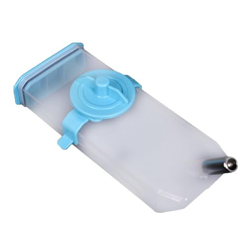 KESOTO Hundewasserflasche, Zwinger-Trinker, Feeder, hängender Hundewasserspender, Haustier-Zwinger-Spender, Trinker für Welpen, 480ml Blau KESOTO Hundewasserflasche, Zwinger-Trinker, Feeder, hängender Hundewasserspender, Haustier-Zwinger-Spender, Trinker für Welpen, 480ml Blau von KESOTO