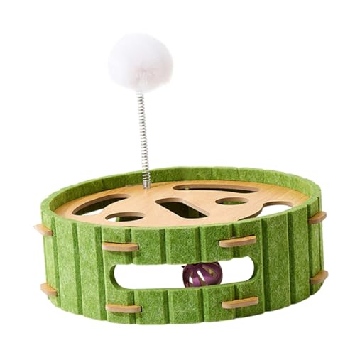 KESOTO Interaktive Bälle für Katzenkratzspielzeug mit Kratzpad Und Zubehör, Runden KESOTO Interaktive Bälle für Katzenkratzspielzeug mit Kratzpad Und Zubehör, Runden von KESOTO