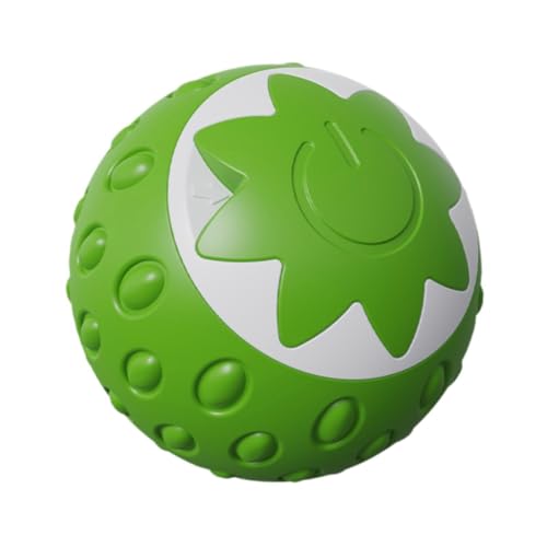 KESOTO Interaktiver Katzenspielzeugball für Hauskatzen, Kätzchenspielzeug, leiser, selbstspielender, automatisch beweglicher Rollball für spielende Kätzchen, GrÜn KESOTO Interaktiver Katzenspielzeugball für Hauskatzen, Kätzchenspielzeug, leiser, selbstspielender, automatisch beweglicher Rollball für spielende Kätzchen, GrÜn von KESOTO