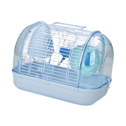 KESOTO Käfig für Kleintiere, Haustier Transportbox, Hamsterunterkunft, Chinchillahaus für Rennmäuse Und Mäuse, Blau KESOTO Käfig für Kleintiere, Haustier Transportbox, Hamsterunterkunft, Chinchillahaus für Rennmäuse Und Mäuse, Blau von KESOTO