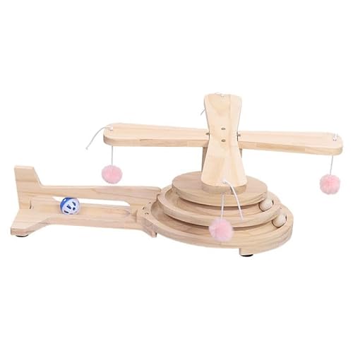 KESOTO Kätzchen Spielzeug Katze Bälle Track Spielzeug mit Hängenden Bälle Holz Ball Track Übung Spielen KESOTO Kätzchen Spielzeug Katze Bälle Track Spielzeug mit Hängenden Bälle Holz Ball Track Übung Spielen von KESOTO
