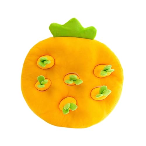 KESOTO Karotten-Bereicherungs-Puzzle-Spielzeug für Hunde, Plüsch-Kauspielzeug, Hunde-Bereicherungs-Puzzle, Spaß, Kreativ, Mental, Karotten-Aufnäher, L KESOTO Karotten-Bereicherungs-Puzzle-Spielzeug für Hunde, Plüsch-Kauspielzeug, Hunde-Bereicherungs-Puzzle, Spaß, Kreativ, Mental, Karotten-Aufnäher, L von KESOTO