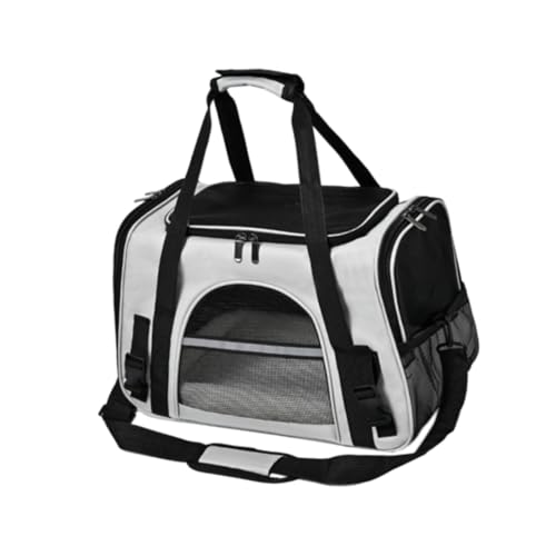 KESOTO Katzen-Reisetragetasche, Haustier-Tragetasche, Netztasche, Wandern, für den Transport, Verstellbarer Schultergurt, Hundetragetasche KESOTO Katzen-Reisetragetasche, Haustier-Tragetasche, Netztasche, Wandern, für den Transport, Verstellbarer Schultergurt, Hundetragetasche von KESOTO