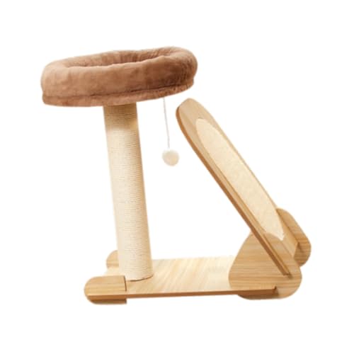 KESOTO Katzenbaum, Kätzchen-Kratzbaum, interaktives Spielzeug, Heimtierbedarf, Aktivitätszentrum, Katzenkletterturm für Kätzchen, schlafende Katzen KESOTO Katzenbaum, Kätzchen-Kratzbaum, interaktives Spielzeug, Heimtierbedarf, Aktivitätszentrum, Katzenkletterturm für Kätzchen, schlafende Katzen von KESOTO