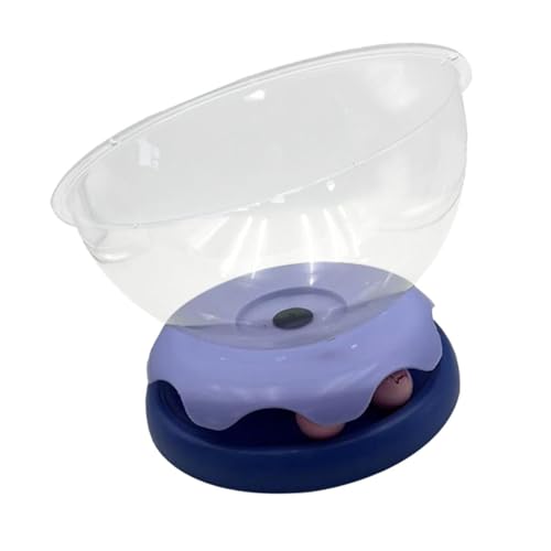 KESOTO Katzenbett Im Raumkapsel Design, Schlafplatz für Kätzchen, Spiel Und Ruhebereich, Lila Groß KESOTO Katzenbett Im Raumkapsel Design, Schlafplatz für Kätzchen, Spiel Und Ruhebereich, Lila Groß von KESOTO