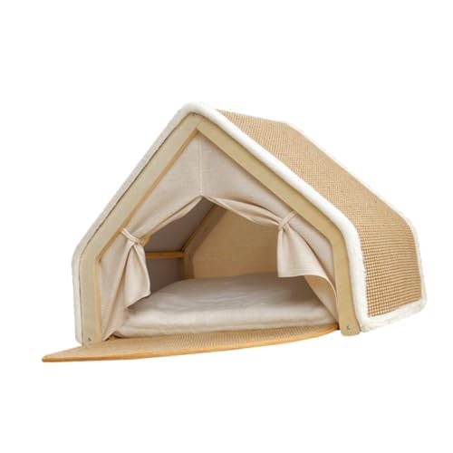 KESOTO Katzenbett für Innenräume, Katzenzelt, Sisal Kratzer, Katzennest für Kätzchen, L KESOTO Katzenbett für Innenräume, Katzenzelt, Sisal Kratzer, Katzennest für Kätzchen, L von KESOTO