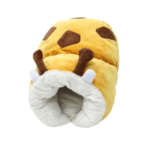 KESOTO Katzenbett für den Winter, warmes Haustierbett, süße, Bequeme, Dicke Katzenhütte, Schlafsack, kleines Katzennest für Geschenk, Kätzchen, für den, Giraffe KESOTO Katzenbett für den Winter, warmes Haustierbett, süße, Bequeme, Dicke Katzenhütte, Schlafsack, kleines Katzennest für Geschenk, Kätzchen, für den, Giraffe von KESOTO