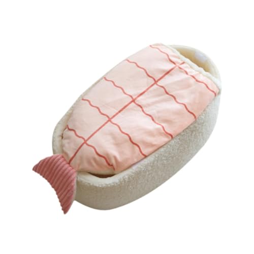 KESOTO Katzenbett in Sushi Form, Höhle für Kleine Katzen Und Rassen, Waschbar, L KESOTO Katzenbett in Sushi Form, Höhle für Kleine Katzen Und Rassen, Waschbar, L von KESOTO