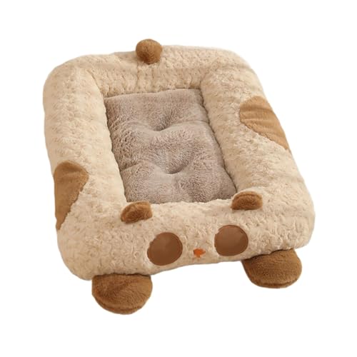 KESOTO Katzenbetten für Hauskatzen, Hundebett, Bequeme, rutschfeste Unterseite, süßes Haustierbett, Couch, L Bear KESOTO Katzenbetten für Hauskatzen, Hundebett, Bequeme, rutschfeste Unterseite, süßes Haustierbett, Couch, L Bear von KESOTO