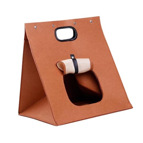 KESOTO Katzenbetthöhle faltbares Katzenhaus mit Griffkatzenzelt für -Schlafreisen, 33cmx33cmx37cm KESOTO Katzenbetthöhle faltbares Katzenhaus mit Griffkatzenzelt für -Schlafreisen, 33cmx33cmx37cm von KESOTO
