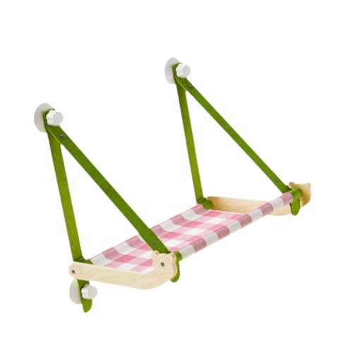 KESOTO Katzenhängematte, Katzenschlafbett, stabil, Geschenk, zum Aufhängen am Fenster, leicht zu verwendender Katzenhängemattenkorb, Katzenruhesitz, Rosa KESOTO Katzenhängematte, Katzenschlafbett, stabil, Geschenk, zum Aufhängen am Fenster, leicht zu verwendender Katzenhängemattenkorb, Katzenruhesitz, Rosa von KESOTO