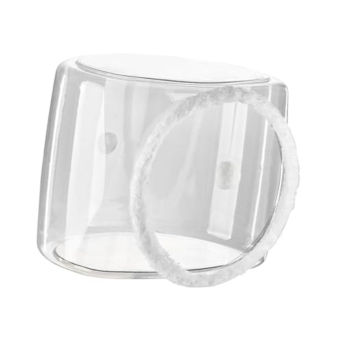 KESOTO Katzenhaus für Den Innenbereich, Schlafplatz für Hunde, Transparent, Tragbares Bett für Haustiere, Katzenhöhle für Kätzchen, Square B KESOTO Katzenhaus für Den Innenbereich, Schlafplatz für Hunde, Transparent, Tragbares Bett für Haustiere, Katzenhöhle für Kätzchen, Square B von KESOTO