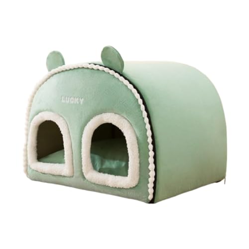 KESOTO Katzenhaus für Innenräume, Kätzchen Nest, 50,8 X 39,9 X 39,9 cm, Geeignet für Reisen Im Freien, GrÜn KESOTO Katzenhaus für Innenräume, Kätzchen Nest, 50,8 X 39,9 X 39,9 cm, Geeignet für Reisen Im Freien, GrÜn von KESOTO