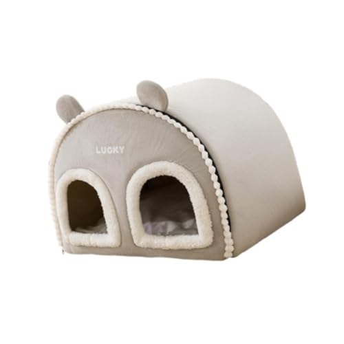 KESOTO Katzenhaus für Innenräume, Kätzchen Nest, 50,8 X 39,9 X 39,9 cm, Geeignet für Reisen Im Freien, Grau KESOTO Katzenhaus für Innenräume, Kätzchen Nest, 50,8 X 39,9 X 39,9 cm, Geeignet für Reisen Im Freien, Grau von KESOTO