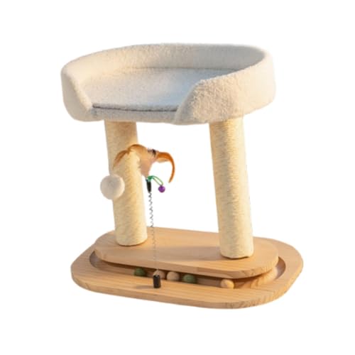 KESOTO Katzenkratzbäume Katzen Condo Doppelschichten Möbelschutz Katzenbaum Spielzeug Katzenkratzbaum KESOTO Katzenkratzbäume Katzen Condo Doppelschichten Möbelschutz Katzenbaum Spielzeug Katzenkratzbaum von KESOTO