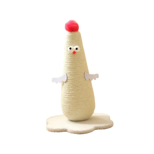 KESOTO Katzenkratzbaum für Kleine Katzen mit Sisaloberfläche, White L KESOTO Katzenkratzbaum für Kleine Katzen mit Sisaloberfläche, White L von KESOTO