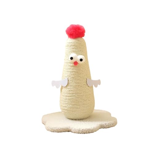 KESOTO Katzenkratzbaum für Kleine Katzen mit Sisaloberfläche, White S KESOTO Katzenkratzbaum für Kleine Katzen mit Sisaloberfläche, White S von KESOTO