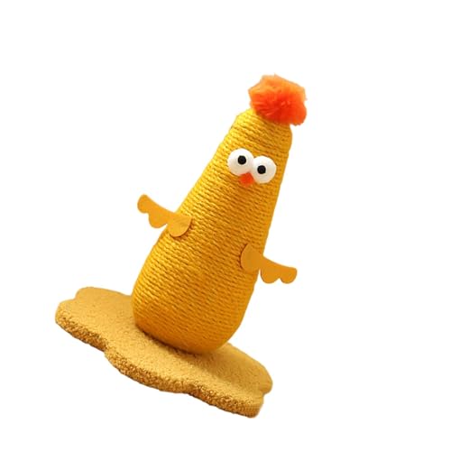 KESOTO Katzenkratzbaum für Kleine Katzen mit Sisaloberfläche, Yellow S KESOTO Katzenkratzbaum für Kleine Katzen mit Sisaloberfläche, Yellow S von KESOTO