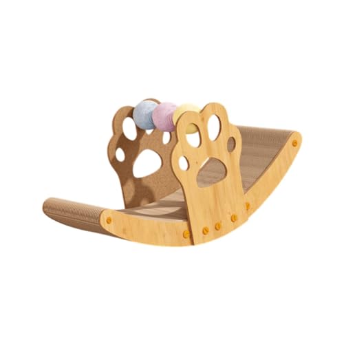 KESOTO Katzenkratzbrett Aus Pappe, Schlafplatz, Kratzunterlage, Vielseitiger Katzenstuhl für Kätzchen, Boot KESOTO Katzenkratzbrett Aus Pappe, Schlafplatz, Kratzunterlage, Vielseitiger Katzenstuhl für Kätzchen, Boot von KESOTO