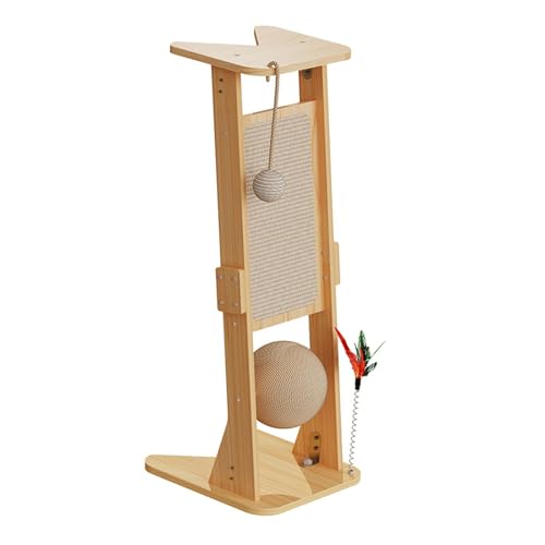 KESOTO Katzenkratzbrett Katzenkratzbrett Katzenkratzbrett Katzenkratzbrett für Indoor-Katzen zum Kratzen Matte, 26cmx28cmx70cm KESOTO Katzenkratzbrett Katzenkratzbrett Katzenkratzbrett Katzenkratzbrett für Indoor-Katzen zum Kratzen Matte, 26cmx28cmx70cm von KESOTO