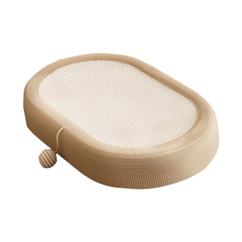 KESOTO Katzenkratzer Lounge, Trage Resistente Sisal Kratzspielzeug, Cat Croboker Board für Haustierversorgungen Schlaftraining, Groß KESOTO Katzenkratzer Lounge, Trage Resistente Sisal Kratzspielzeug, Cat Croboker Board für Haustierversorgungen Schlaftraining, Groß von KESOTO