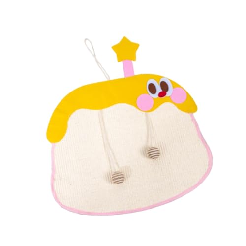 KESOTO Katzenkratzer Pad hängen mit Spielzeugkugeln Nicht schlupf multifunktional schützen Möbel Teppichboden Kratzern Wandmontage montiert KESOTO Katzenkratzer Pad hängen mit Spielzeugkugeln Nicht schlupf multifunktional schützen Möbel Teppichboden Kratzern Wandmontage montiert von KESOTO