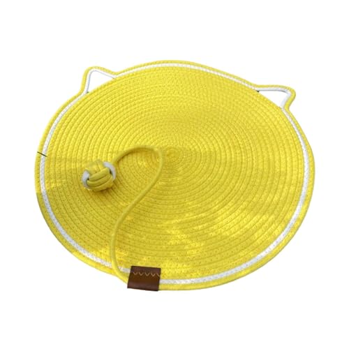 KESOTO Katzenkratzmatte, Sofaschutz, Mehrzweck-Katzenkratzpad mit Ball, Gelb KESOTO Katzenkratzmatte, Sofaschutz, Mehrzweck-Katzenkratzpad mit Ball, Gelb von KESOTO