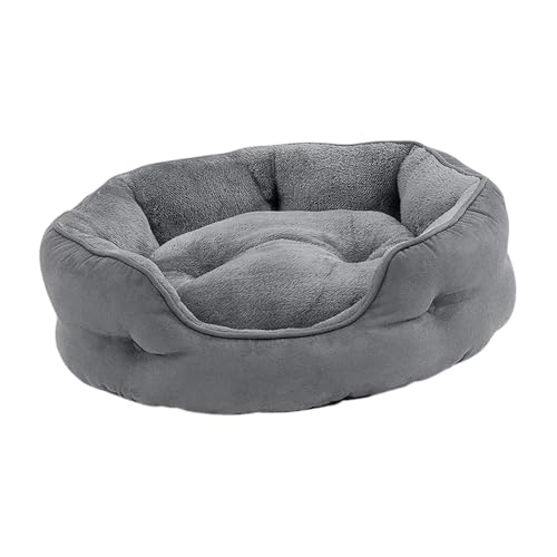 KESOTO Katzennest für Haustiere, rutschfeste Basis, Waschbar, Rund für Katzen Und Kleine Hunde, Gray M KESOTO Katzennest für Haustiere, rutschfeste Basis, Waschbar, Rund für Katzen Und Kleine Hunde, Gray M von KESOTO