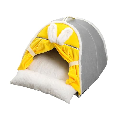 KESOTO Katzennest für Haustiere, waschbar, gemütlich, mit Kissen, Katzenbett für den Winter, Kätzchen, Welpen, Outdoor-/Innenkatzen, XL KESOTO Katzennest für Haustiere, waschbar, gemütlich, mit Kissen, Katzenbett für den Winter, Kätzchen, Welpen, Outdoor-/Innenkatzen, XL von KESOTO
