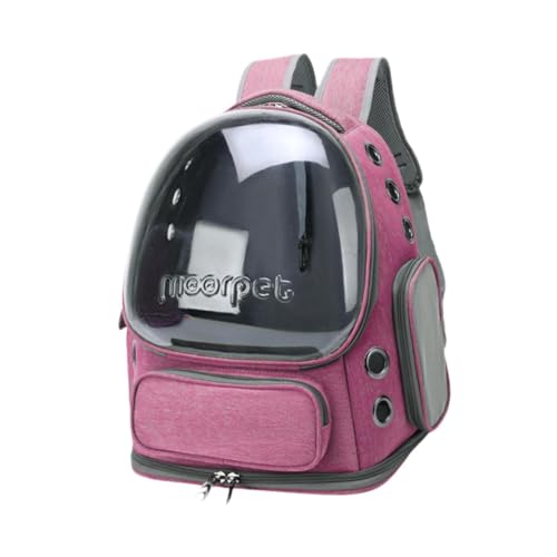 KESOTO Katzenrucksack, Tragetasche, Haustier-Rucksack, Weltraumkapsel-Tasche, Katzenblase, zum Wandern, Rosa KESOTO Katzenrucksack, Tragetasche, Haustier-Rucksack, Weltraumkapsel-Tasche, Katzenblase, zum Wandern, Rosa von KESOTO