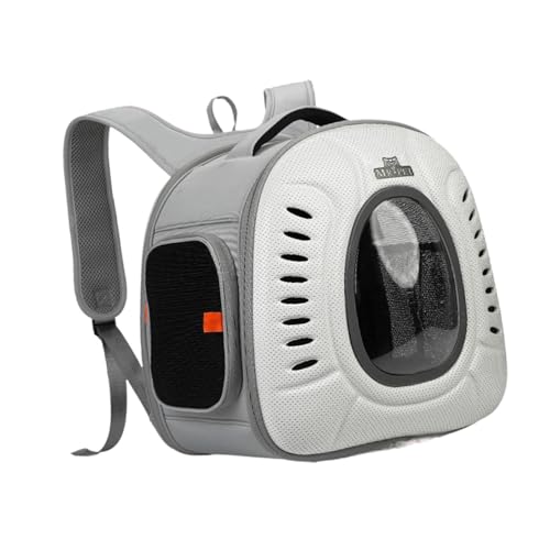 KESOTO Katzenrucksackträger Hunde-/Katzenträger Haustierrucksack Raumkapsel für Campingreisen, Weiß KESOTO Katzenrucksackträger Hunde-/Katzenträger Haustierrucksack Raumkapsel für Campingreisen, Weiß von KESOTO