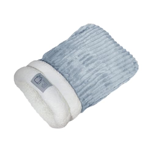KESOTO Katzenschlafsack, Beruhigendes Kissen, Haustier, Weicher Herbst Und Winter Katzensack, Katzenbett, Höhle für Kätzchen, Katzen, Hu, grau, L KESOTO Katzenschlafsack, Beruhigendes Kissen, Haustier, Weicher Herbst Und Winter Katzensack, Katzenbett, Höhle für Kätzchen, Katzen, Hu, grau, L von KESOTO