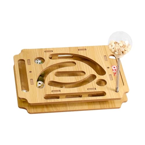 KESOTO Katzenspielzeug mit Glockenball für Futterspender Und Interaktive Beschäftigung, Style B KESOTO Katzenspielzeug mit Glockenball für Futterspender Und Interaktive Beschäftigung, Style B von KESOTO