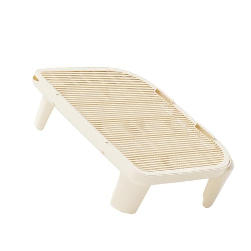 KESOTO Katzenstreu Rampe für Kätzchen, Katzentoilette Fangmatte, Tragbare Lösung für Haustierbedarf, Beige KESOTO Katzenstreu Rampe für Kätzchen, Katzentoilette Fangmatte, Tragbare Lösung für Haustierbedarf, Beige von KESOTO