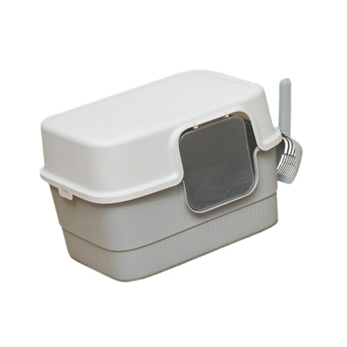 KESOTO Katzentoilette mit Haube, Hohe Seiten, Tragbares Haustierzubehör, KESOTO Katzentoilette mit Haube, Hohe Seiten, Tragbares Haustierzubehör, von KESOTO