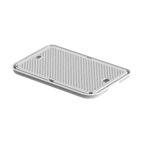 KESOTO Katzentoilettenmatte, Streukontrollmatte, Teppich, Bodenteppich, rutschfeste Katzenstreu Fangmatte, Katzenstreu Pad für Katzenzubehör, Hellgrau KESOTO Katzentoilettenmatte, Streukontrollmatte, Teppich, Bodenteppich, rutschfeste Katzenstreu Fangmatte, Katzenstreu Pad für Katzenzubehör, Hellgrau von KESOTO