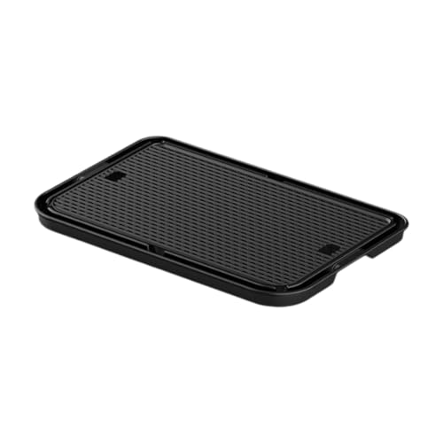 KESOTO Katzentoilettenmatte, Streukontrollmatte, Teppich, Bodenteppich, rutschfeste Katzenstreu Fangmatte, Katzenstreu Pad für Katzenzubehör, Schwarz KESOTO Katzentoilettenmatte, Streukontrollmatte, Teppich, Bodenteppich, rutschfeste Katzenstreu Fangmatte, Katzenstreu Pad für Katzenzubehör, Schwarz von KESOTO