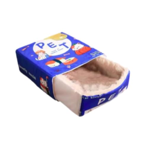 KESOTO Katzenzelt für Haustiere, Tragbare Snackbox, Waschbares Nest für Kätzchen Und Kleine Hunde, M KESOTO Katzenzelt für Haustiere, Tragbare Snackbox, Waschbares Nest für Kätzchen Und Kleine Hunde, M von KESOTO