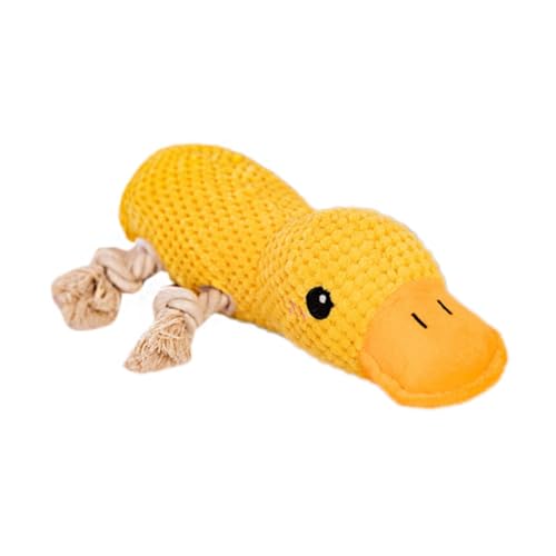KESOTO Kauspielzeug für Hunde, quietschendes Hundeplüschspielzeug, schönes Stofftier, Hundespielzeug, zum Laufen, Spielen, Ente KESOTO Kauspielzeug für Hunde, quietschendes Hundeplüschspielzeug, schönes Stofftier, Hundespielzeug, zum Laufen, Spielen, Ente von KESOTO